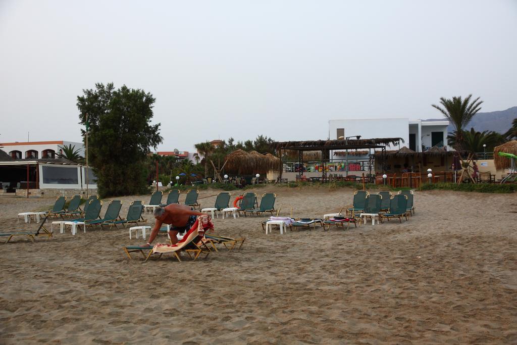 Sandy Beach Paralia Kourna Exterior photo